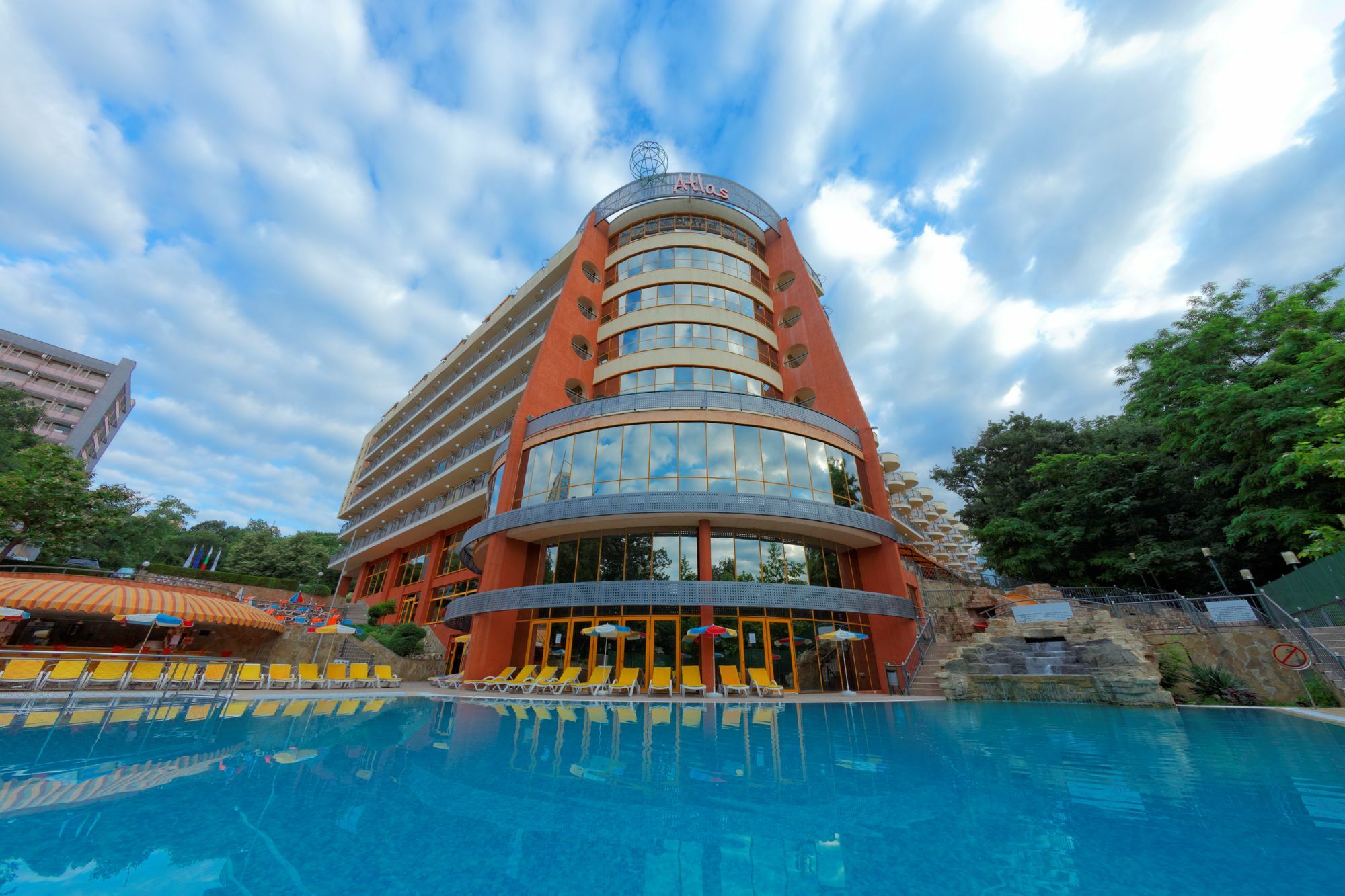 Atlas Hotel Goldstrand Exterior foto